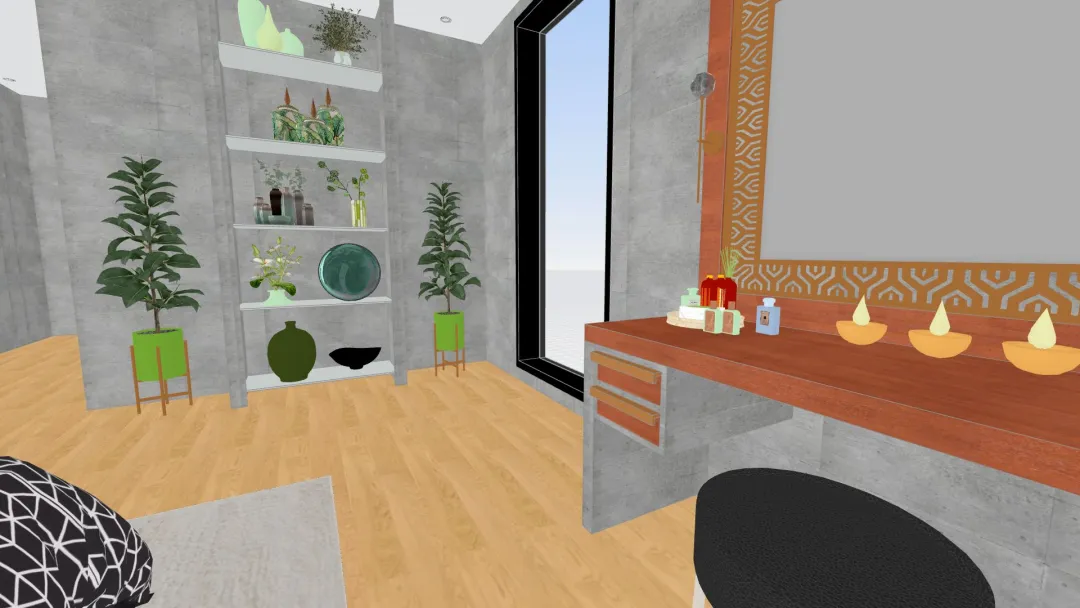 Concrete House_copy 3d design renderings