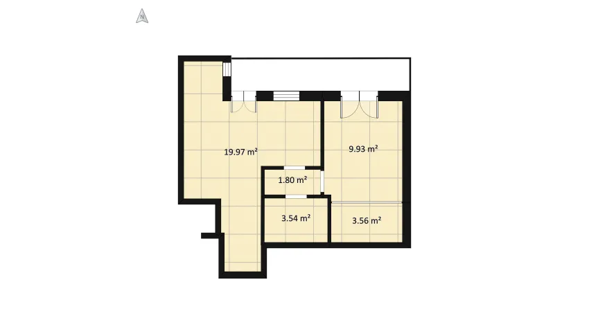 Malnati 1 - Progetto floor plan 45.93