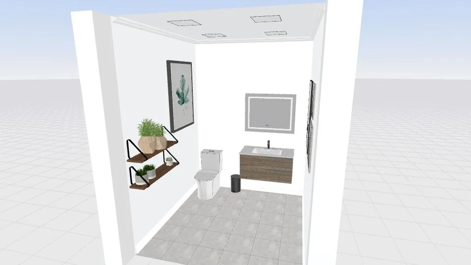 【System Auto-save】Mens Bathroom_copy 3d design renderings