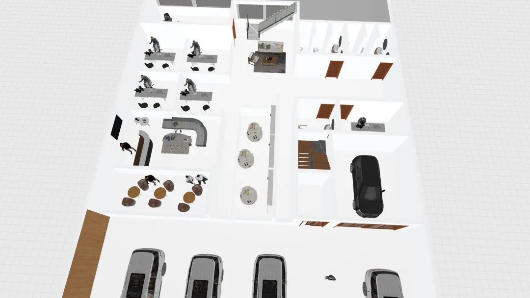 Audi Center Botafogo_copy 3d design renderings