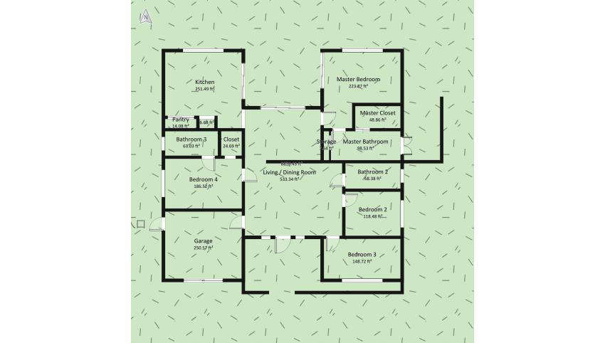 Eco-Modern VillaMAX floor plan 1862.03