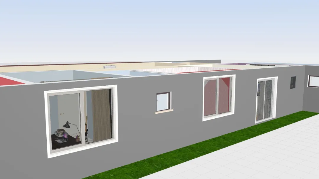 Casa Nova JK 3d design renderings