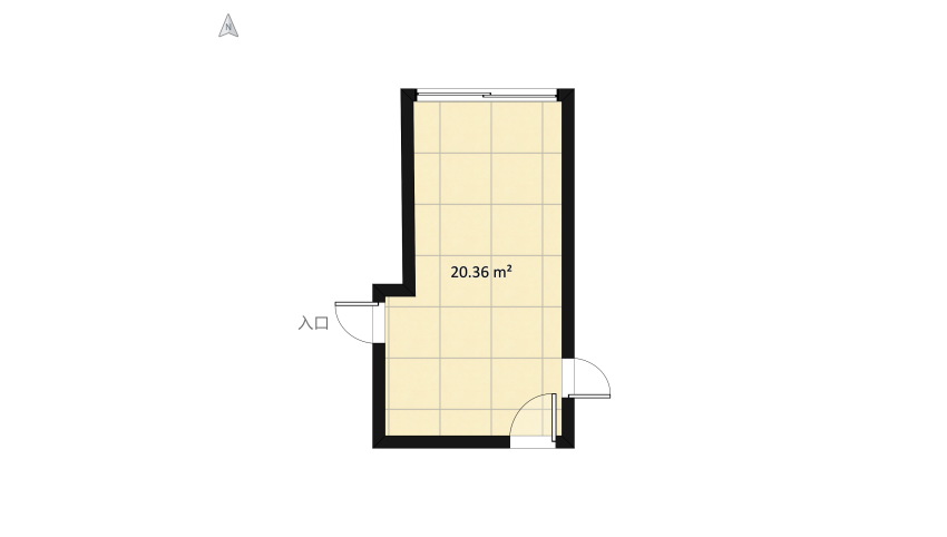 SALA NOVO LEBLON floor plan 22.82