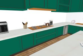 dream kitchen Design Rendering