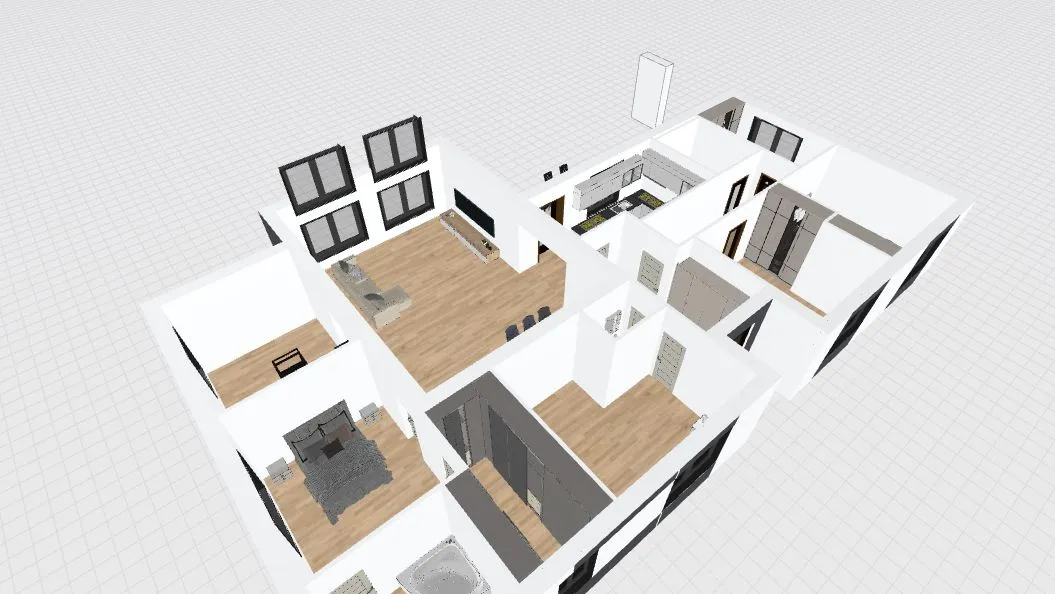 1-floor-1-house (2) 3d design renderings