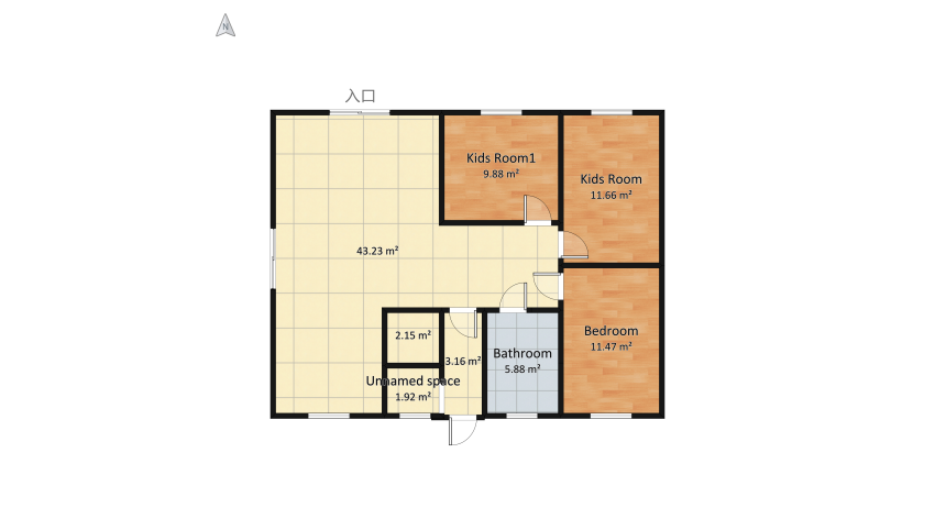 Dom floor plan 658.25