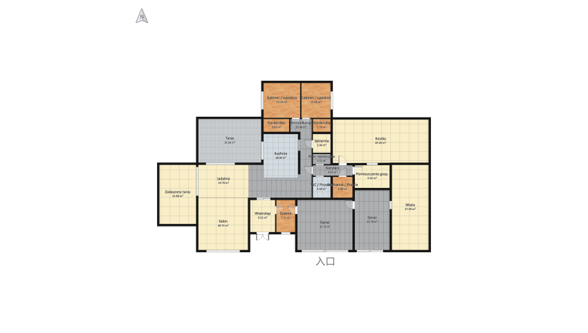 Dom w aromach 3 (G2E) - ver 10 floor plan 816.57