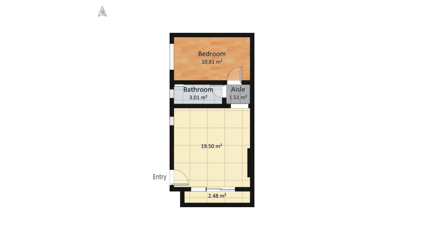 Neoclasic modern floor plan 37.33