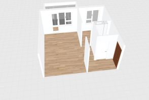 1 Bedroom apartment Design Rendering