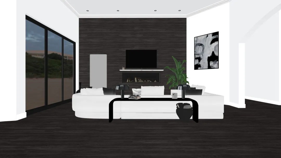 minimal living room project_copy 3d design renderings