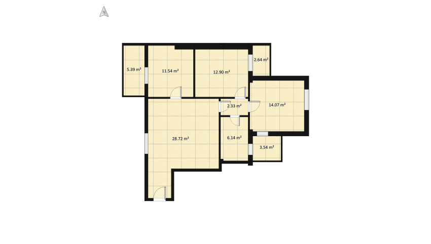 A133_C10 floor plan 98.56