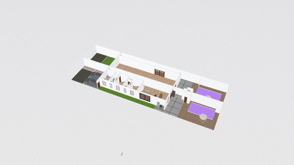 Casa Germinada Projeto 1 3d design renderings