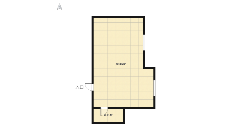 Bedroom Idea I floor plan 93.78