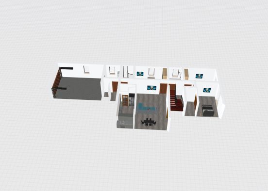 Proiect casa V2 Design Rendering