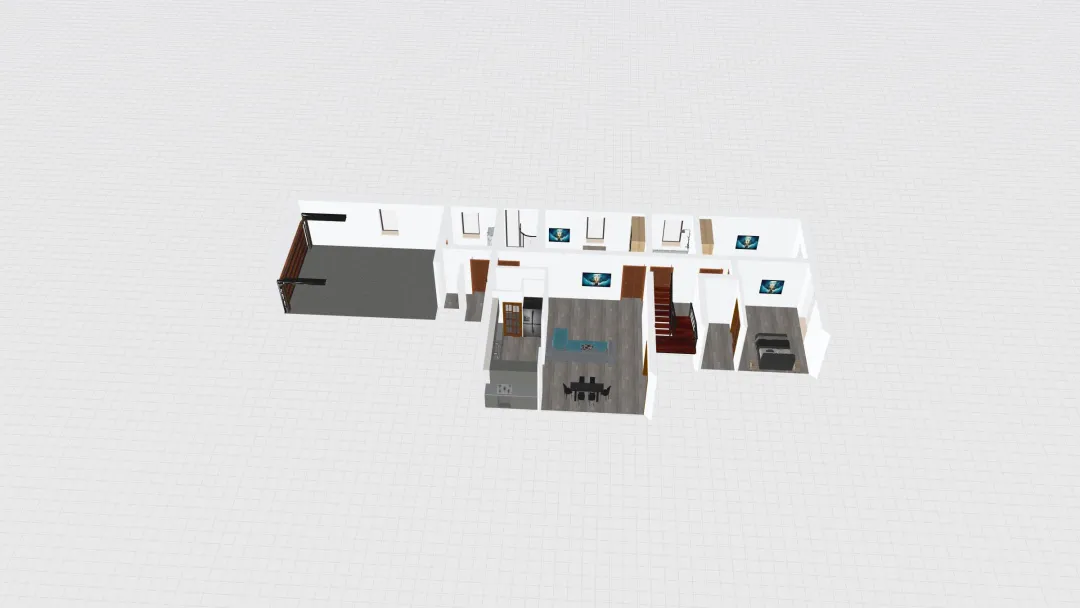 Proiect casa V2 3d design renderings