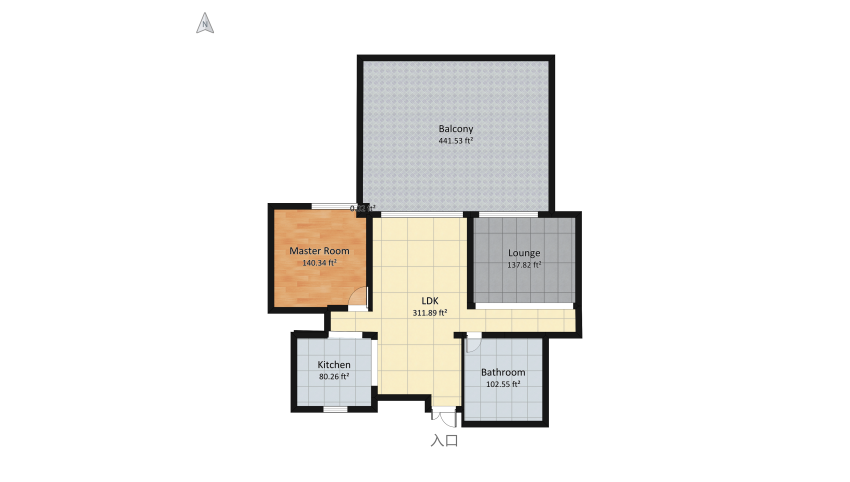 my dream h floor plan 111.46