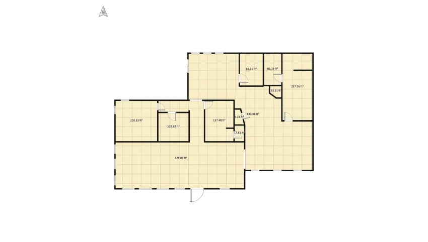 Kitchen floor plan 249.46