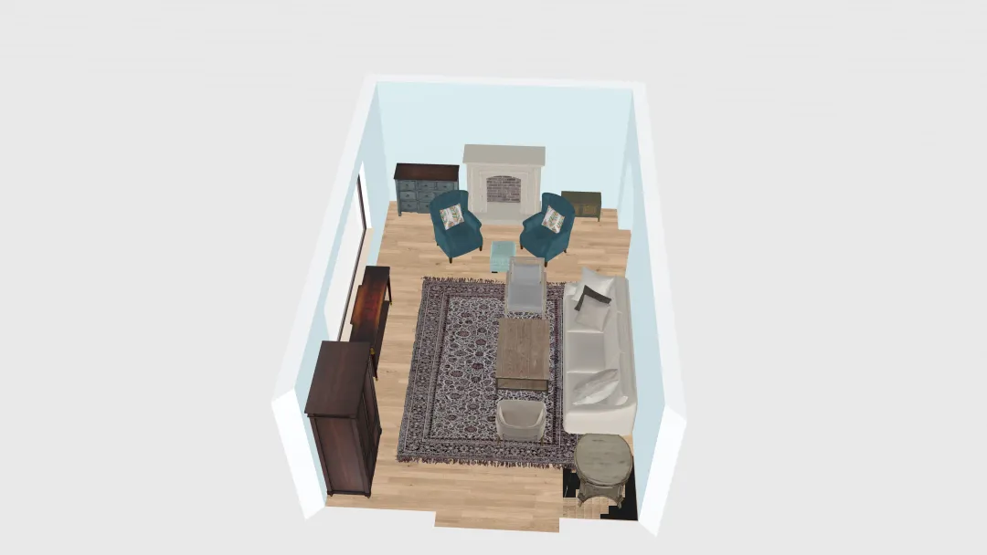 Swarts Living Room V1 3d design renderings
