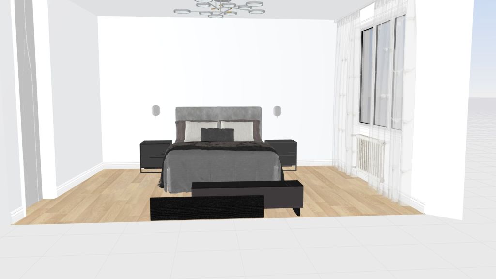 Copy of спальня 3d design renderings
