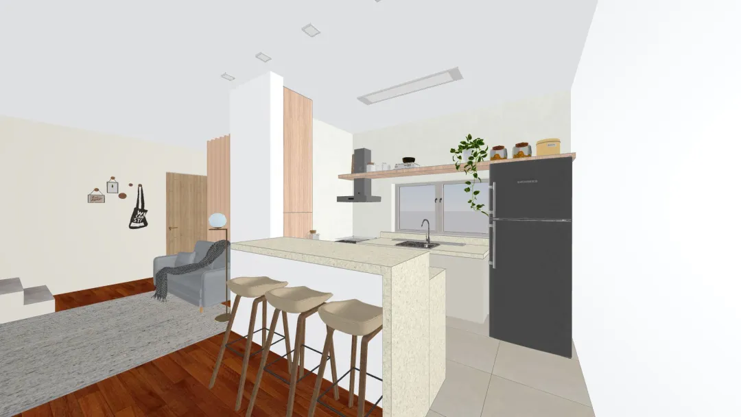 JULIANA - 10h - 29/06/22 - cozinha 3d design renderings