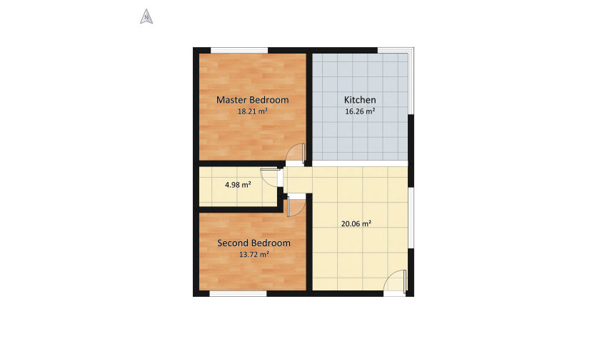 My Dream House Tutorial floor plan 82.91
