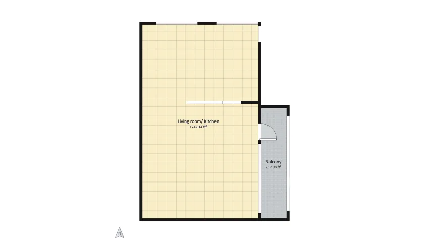 Modern Apartment floor plan 182.11