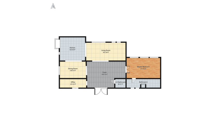 Luxury Style House floor plan 221.5