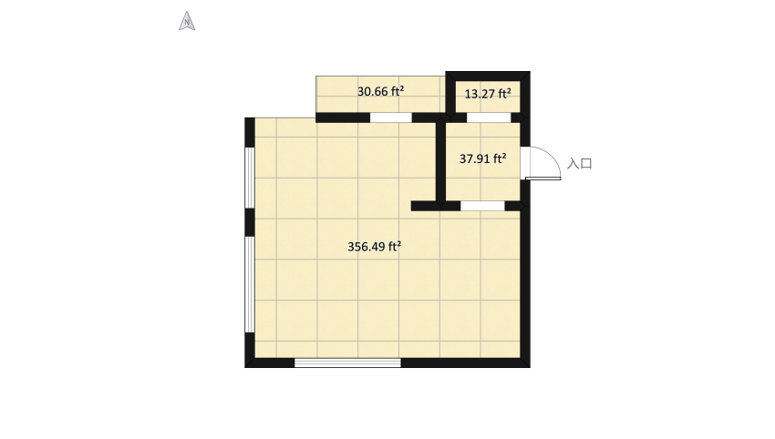 [Soft in Shadow] floor plan 45.78