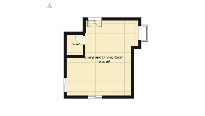 appartement floor plan 58.02