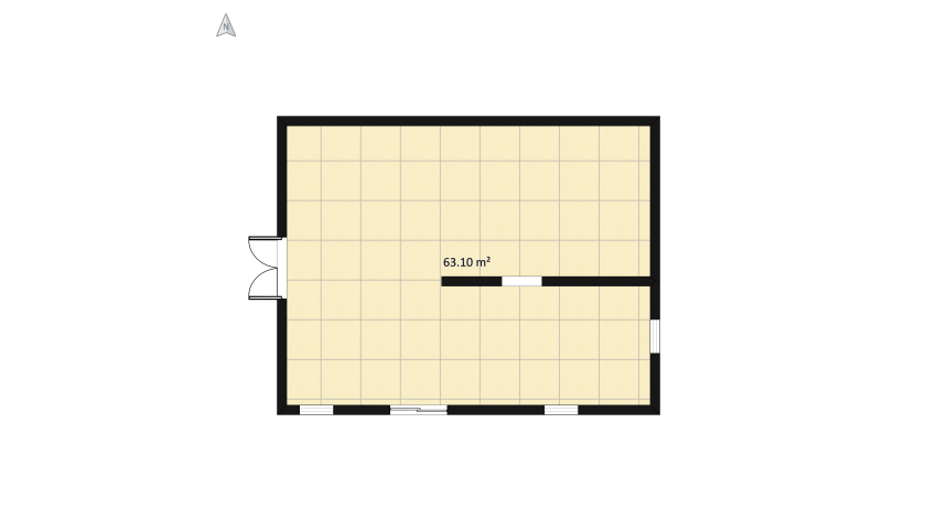 Copy of Kitchen floor plan 68.31