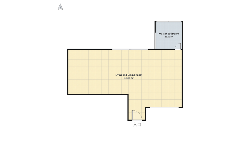 Industrial House floor plan 345.06