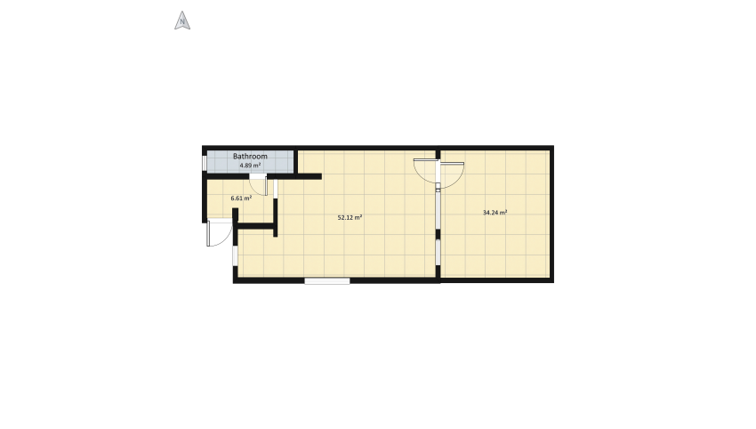 Living room floor plan 108.45