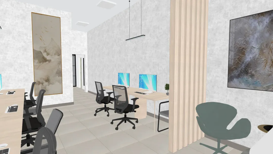 феруза офис ВН_copy 3d design renderings