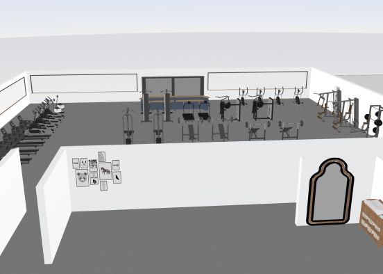 womanlike fitness club_copy Design Rendering