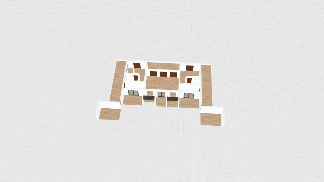Casona New House 5x12 M module 3d design renderings