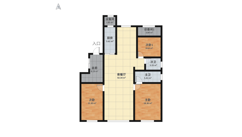 党生 floor plan 138.28