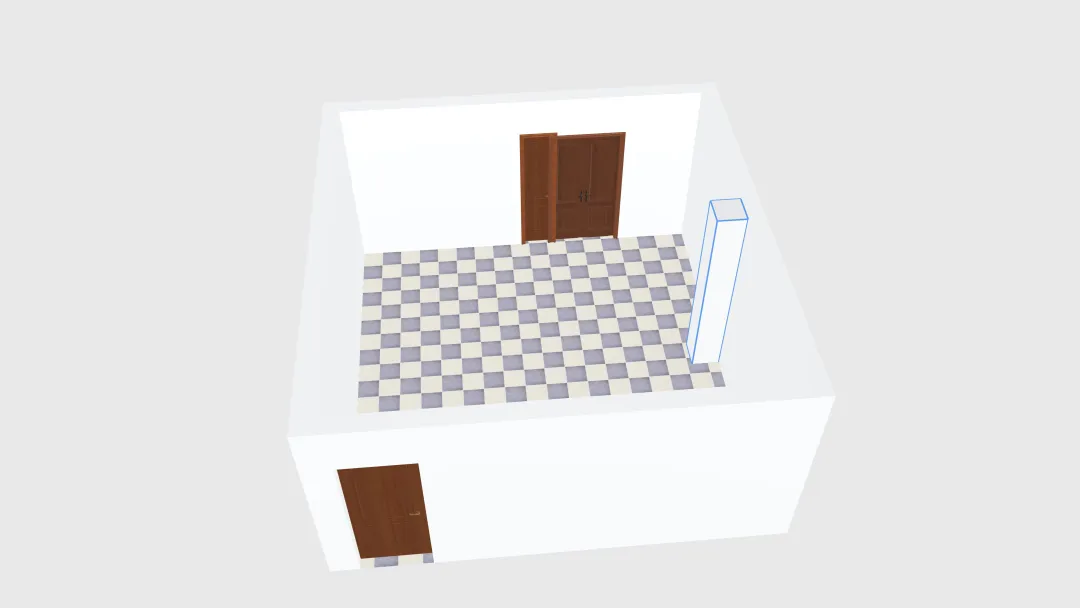 Floor Plan Classroom 3d design renderings