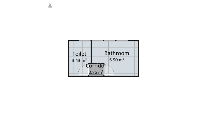 Fürdőszoba v1 floor plan 11.89