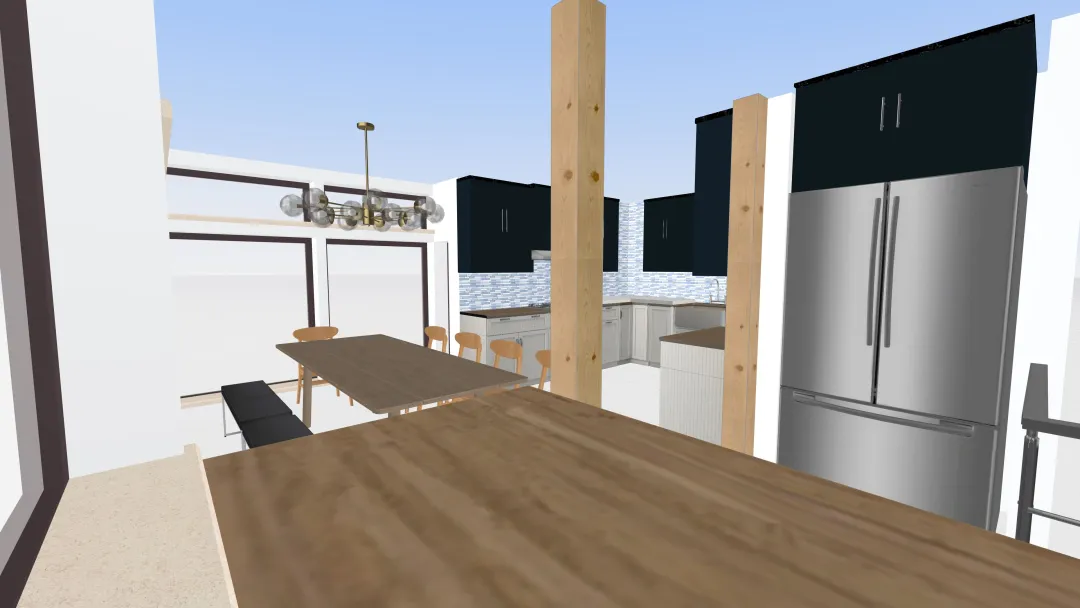 kitchen saco 5 3d design renderings