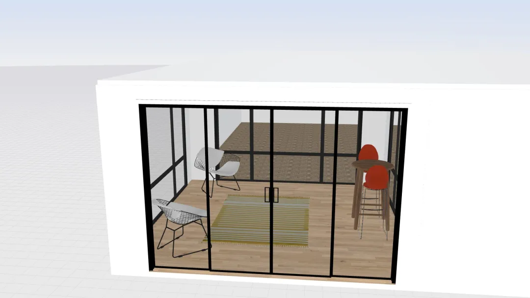 Group 4 Homeless Residence 3d design renderings