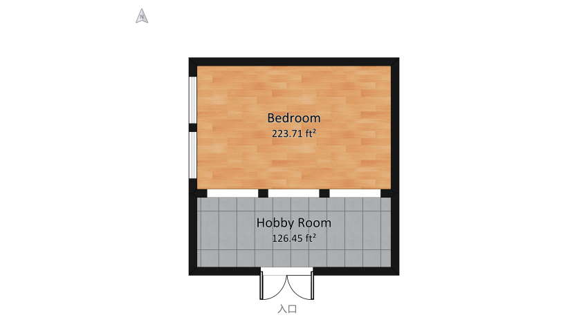 Dream Room floor plan 32.54