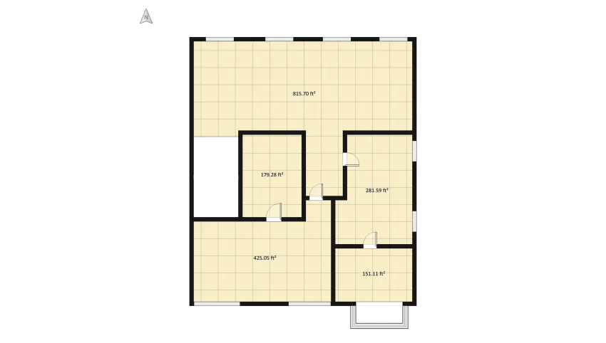 Classic home floor plan 540.57