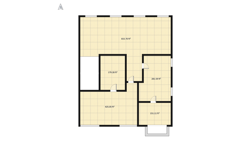 Classic home floor plan 540.57