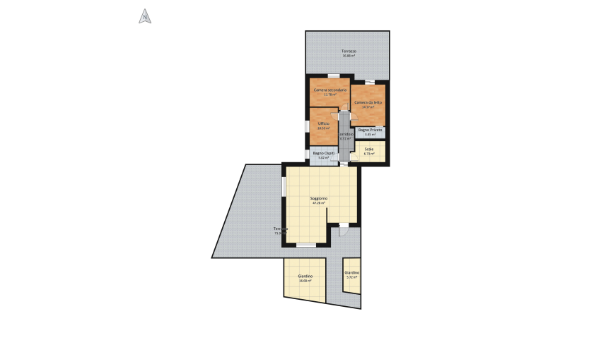Appartamento floor plan 334.27