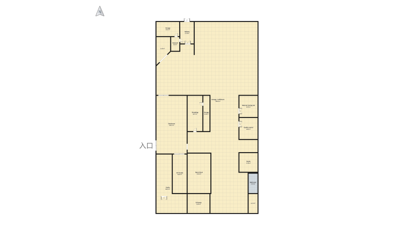 Office 3 Machines - Pre chiller_copy floor plan 1383.27