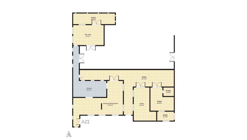 The Villa floor plan 5402.6