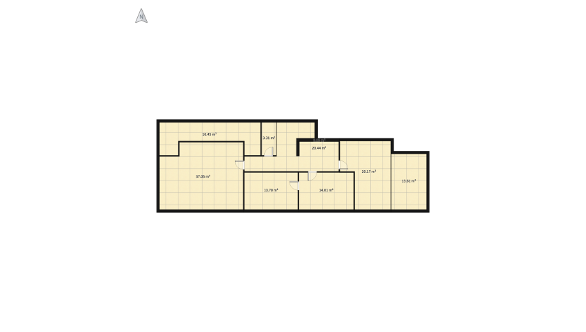 interrato floor plan 144.25