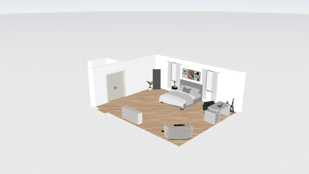 Copy of Copy of bedroom 3d design renderings