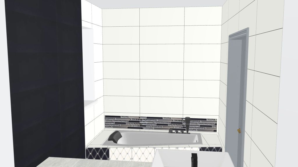 łazienka góra 3d design renderings
