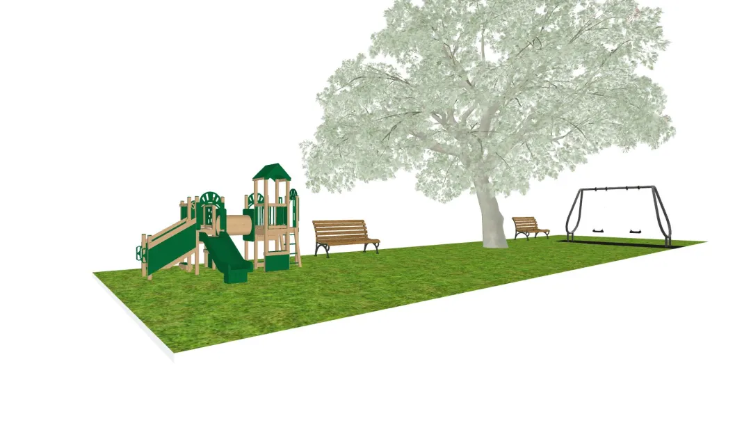 Parque 3d design renderings